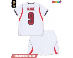 Lacne Dětský Futbalové dres Anglicko Harry Kane #9 MS 2026 Krátky Rukáv - Domáci (+ trenírky)